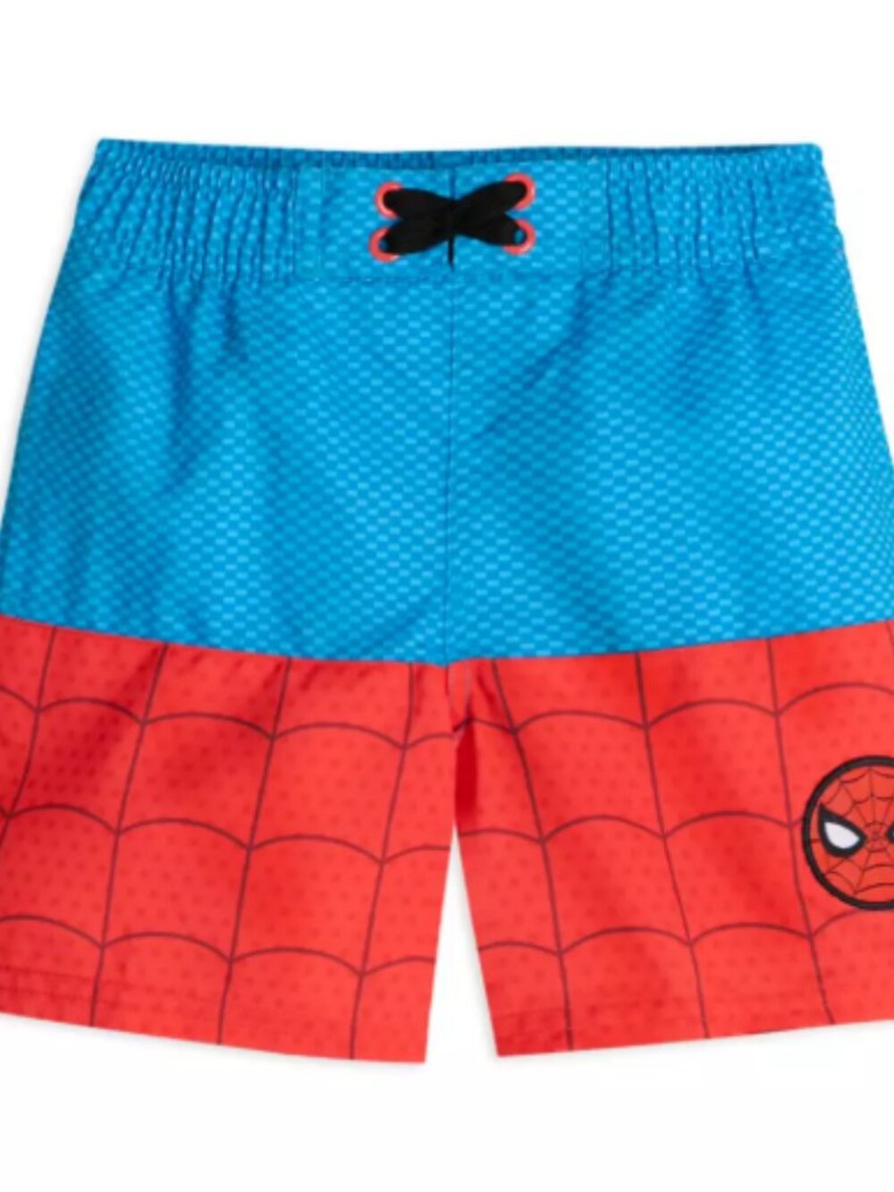 Disney Kids Spider-Man Swim Trunks Size XL Red Blue